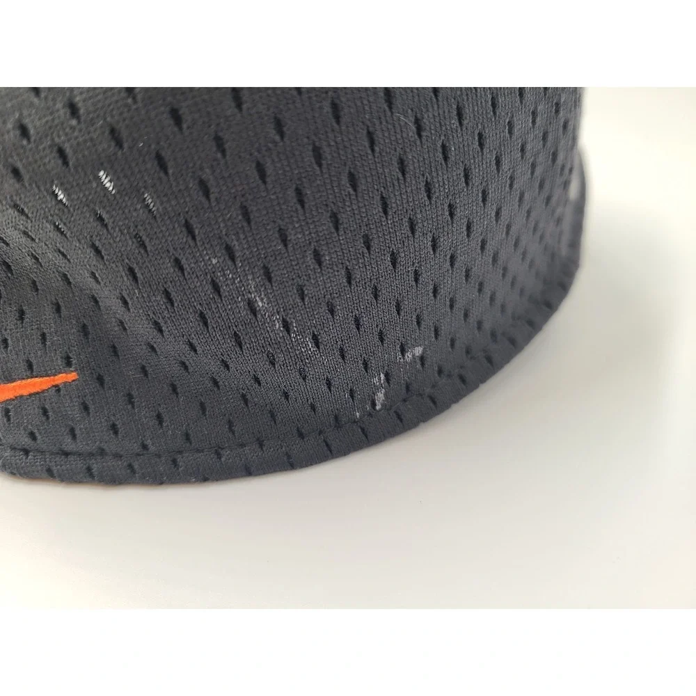 San Francisco Giants Nike Mesh Flex Fitted (Seems S-M)‎ Hat Cap MLB Black Gray